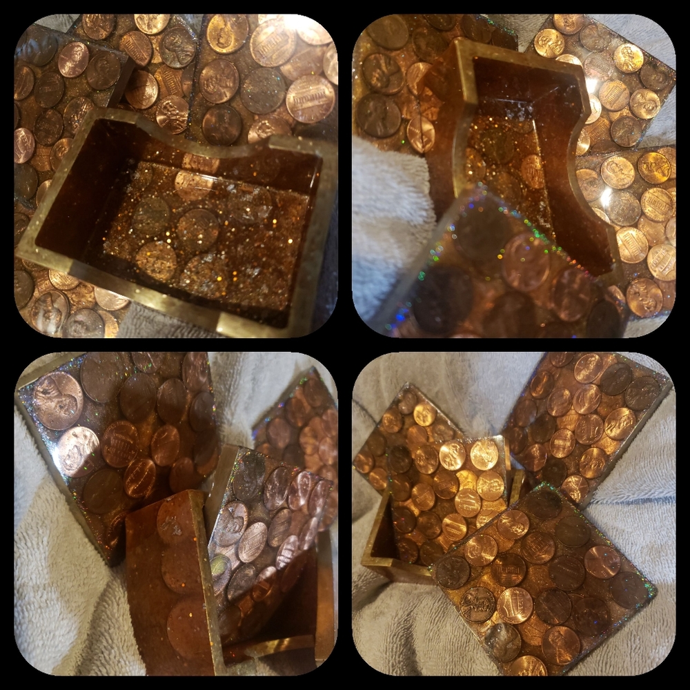 Penny Coasters